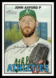 2016 Topps Heritage #383 John Axford Oakland Athletics - Picture 1 of 2