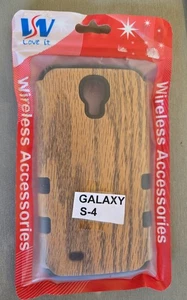 Coque Galaxy S4 neuve aspect bois grain scellée - Photo 1/2