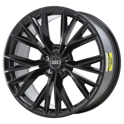 Llanta 20" Audi A7 fabricante de equipos originales 58983 2016-2018 negra brillante Foto 1 de 2