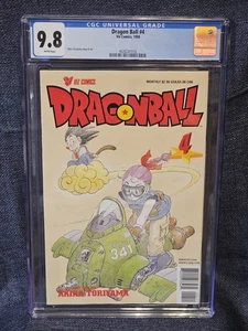 Dragon Ball #4 1st Print CGC 9.8 White Pages Viz Comics 1998 VERY LOW POP!!! - Picture 1 of 2