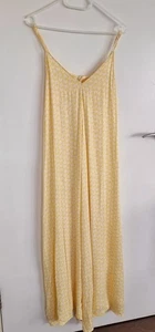 Zara Long Summer Floral Dress - Yellow - XS - Picture 1 of 6