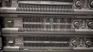QSC PL230 PowerLight 2 Series 2-Channel 1500W Power Amplifier - Picture 1 of 2