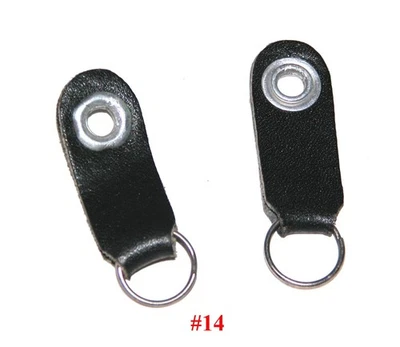 Extensores de anillo de correa de cámara de cuero vintage - Par #14 Foto 1 de 2