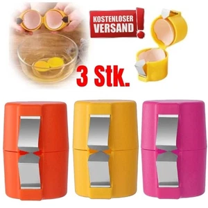 Eierschalenöffner, 3 Stück Eierschalenöffner, Eierknacker Werkzeug für rohe Eier - Bild 1 von 9