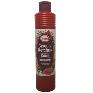 Hela Curry Gewürz Ketchup extra scharf (800ml Flasche) - Bild 1 von 2