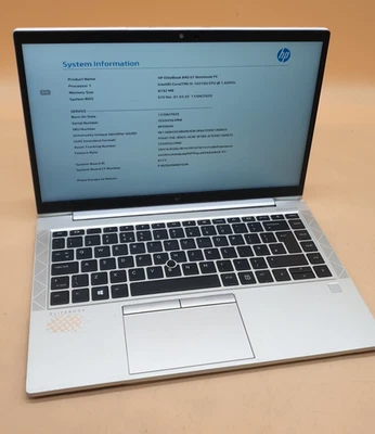 HP EliteBook  840 G7  14" CORE i5-10210U 1.6GHZ ,BIOS LOCKED ,SL31 - Image 1 of 4