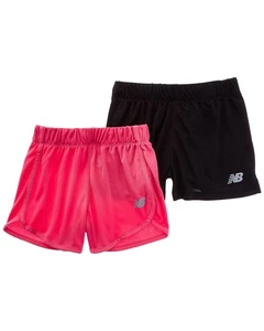 New Balance 2Pk Mesh Short Pink S(7/8) - Picture 1 of 2