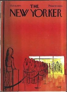 THE NEW YORKER MAGAZINE OCTOBER 10 1970 (FN-) MORE NEW YORKERS IN EBAY STORE - Picture 1 of 1