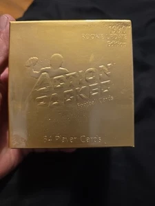 1990 Action Packed Rookie Update Ed. New Factory Sealed Emmitt Smith Rookie Card - Picture 1 of 4