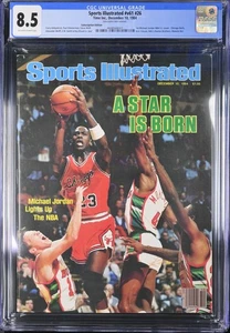 🔥 Sports Illustrated December 10 1984 - Michael Jordan CGC 8.5 No Label 🔥 - Imagen 1 de 2