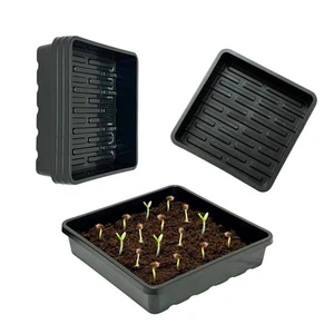 1010 Growing Trays Extra Strength Seed Tray 10" x 10" Without Drain Holes for... - Picture 1 of 6