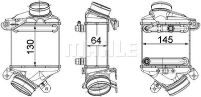 MAHLE CI 187 000P CHARGE AIR COOLER - Image 1 of 4