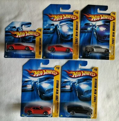 2007 Hot Wheels New Models Chevy Concept Camaro Color Variation Lot - Image 1 of 4