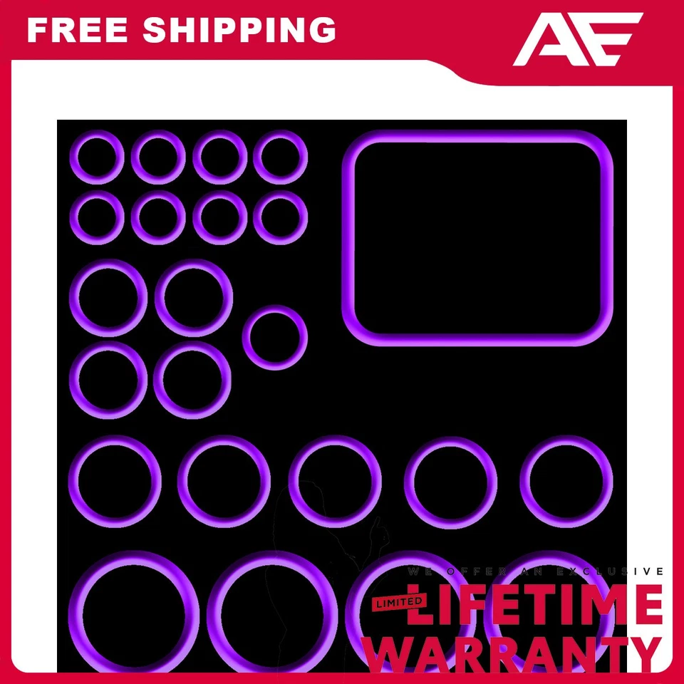 Kit de sellado de sistema de aire acondicionado para camioneta Toyota 78-89 4Runner Celica Land Cruiser Corolla Foto 1 de 1