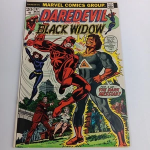 Daredevil #97 (1973) Gil Kane cover art 1st Dark Messiah VF range - Picture 1 of 12
