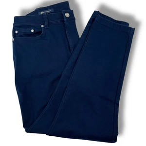 Pantalón Brooks Brothers Mujer Talla 10 Azul Marino Recto Neutro Carrera (31x27.5) - Imagen 1 de 8