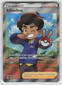 Schoolboy (Full Art) Ultra Rare SWSH08: Fusion Strike 261/264 NM - Picture 1 of 2