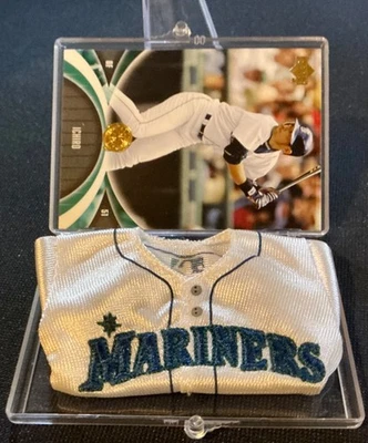 2005 Upper Deck # 59 Ichiro  Mini Jersey With Card And Case Mini Replica Jersey - Image 1 of 4