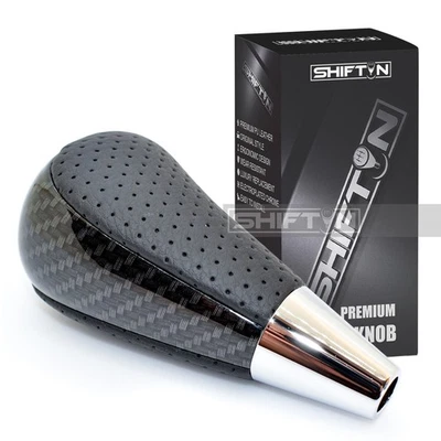 Patrón de fibra de carbono perilla de cambio de marchas Toyota Tacoma Camry Lexus ES LS GS350 IS-F Foto 1 de 4