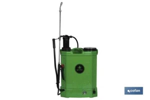 PULVERIZADOR DE ESPALDA DE 16L ELÉCTRICO Y MANUAL - Imagen 1 de 1