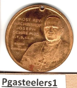 (pasteelers1) Ohio, Cleveland Most Rev. Erzbischof Joseph Schrembs 1939 BZ Med - Bild 1 von 4