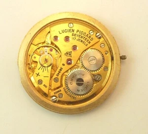 Lucien Piccard LP41 Wristwatch Movement - Parts Repair Broken Balance - Picture 1 of 5
