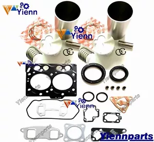 2D68E 2TNE68C 2TNE68 Engine Overhaul Rebuild Kit For Yanmar TB014 Repair Parts - Picture 1 of 6