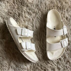 Birkenstock ivory white arizona eva sandals womens 8 mens 6 foam