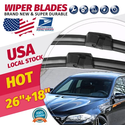 Limpiaparabrisas delantero 26"18" calidad superior para BMW 750Li xDrive 2010-2015 Foto 1 de 4