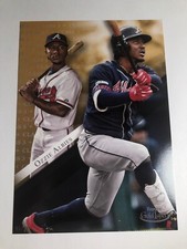 2019 Topps Gold Label Jumbo 5x7 Ozzie Albies Braves 6 01/10