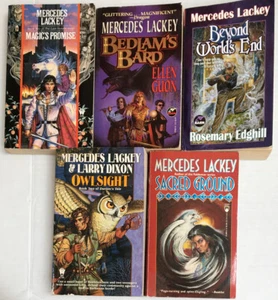 Mercedes Lackey Taschenbuch Konvolut 5 Oldtimer 90er Jahre " - Bild 1 von 7