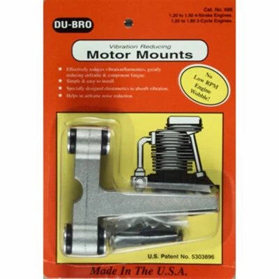 Dubro Products DUBG1307 Engine Mount 1.20-1.50 4-cycle 1.20-1.80 2-cycle DUB688 - Image 1 of 3