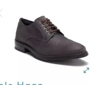 Nuevos Zapatos Oxford Cole Haan Watson Para Hombres Cuero Nobuck Puntera 10 M $220 - Imagen 1 de 5