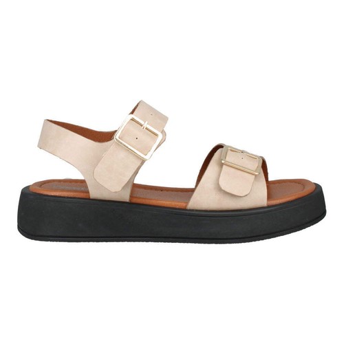 OFF WHITE Westland Macie 03 Ladies Off White Vegan Buckle Sandals