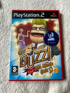 BUZZ THE MUSIC QUIZ PS2 PLAYSTATION 2 (REQUIERE CONTROLADORES BUZZ) - Imagen 1 de 3