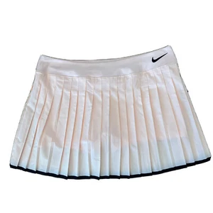 Nike Dri-Fit Victory Tennis Skort Gr. XL lang pfirsichrosa Akkordeon plissierter Rock - Bild 1 von 8