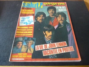 Revue "SALUT N°137 - 1980" Les Beatles Herve VILARD Chantal GOYA Francoise HARDY - Imagen 1 de 2