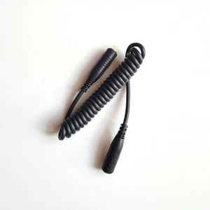 3.5mm female to 3.5mm female spring extension Stereo Audio cable 210cm/6.8ft - Picture 1 of 4