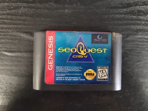 SeaQuest DSV for Sega Genesis Cart Great Shape - Picture 1 of 2