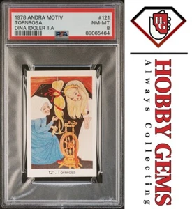 SLEEPING BEAUTY PSA 8 1978 Andra Motiv Dina Idoler II A Tornrosa Disney #121 - Picture 1 of 2