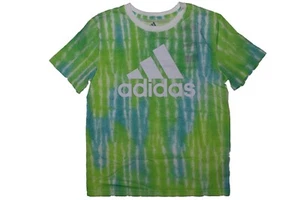 ADIDAS TYE-DYE BOYS SIZE SMALL TO LARGE COLOR MINT RUSH NEW RARE LIGHT & COMFY - Picture 1 of 6