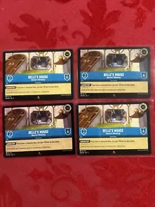 4x Disney Lorcana Inklands - Belle’s House - RARO - 168/204 x4 - Imagen 1 de 7