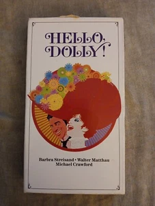 Hello Dolly! VHS 1969, 1991 Release Barbra Streisand - Picture 1 of 6