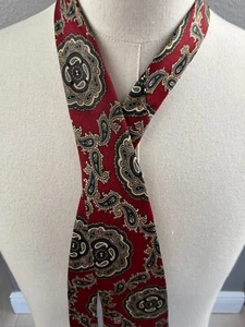 Polo Ralph Lauren Paisley 100% Silk VINTAGE Made In USA Neck Tie - Picture 1 of 5