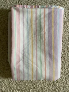 Twin Size Springmaid Flat Striped Sheet - Picture 1 of 1