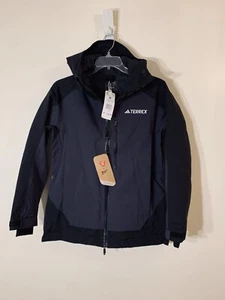 Adidas Terrex Xperior 2L isolierte RAIN.RDY Jacke schwarz grau IB4228 neu mit Etikett M $ 400 - Bild 1 von 8
