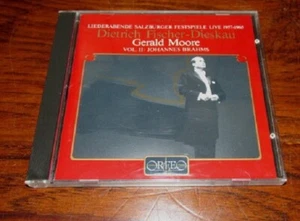 J. BRAHMS Dietrich Fischer-Dieskau Gerald Moore Vol. II ORFEO CD JAPAN MONO 1985 - Bild 1 von 3