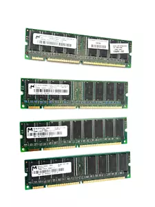 Micron 256MB MT16LSDT3264AG-133E1 PC133U-333-542-A US BZABHNA004 200215 - Picture 1 of 3