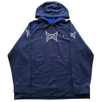 y2k Tapout MMA Fighter Sports Style Cyber Goth Grunge Skater Большая Толстовка Lg - Изображение 1 из 4