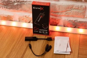 Creative Sound Blaster X G1 SB1710 USB DAC Portable Sound Card Headphone Amp 7.1 - Picture 1 of 3